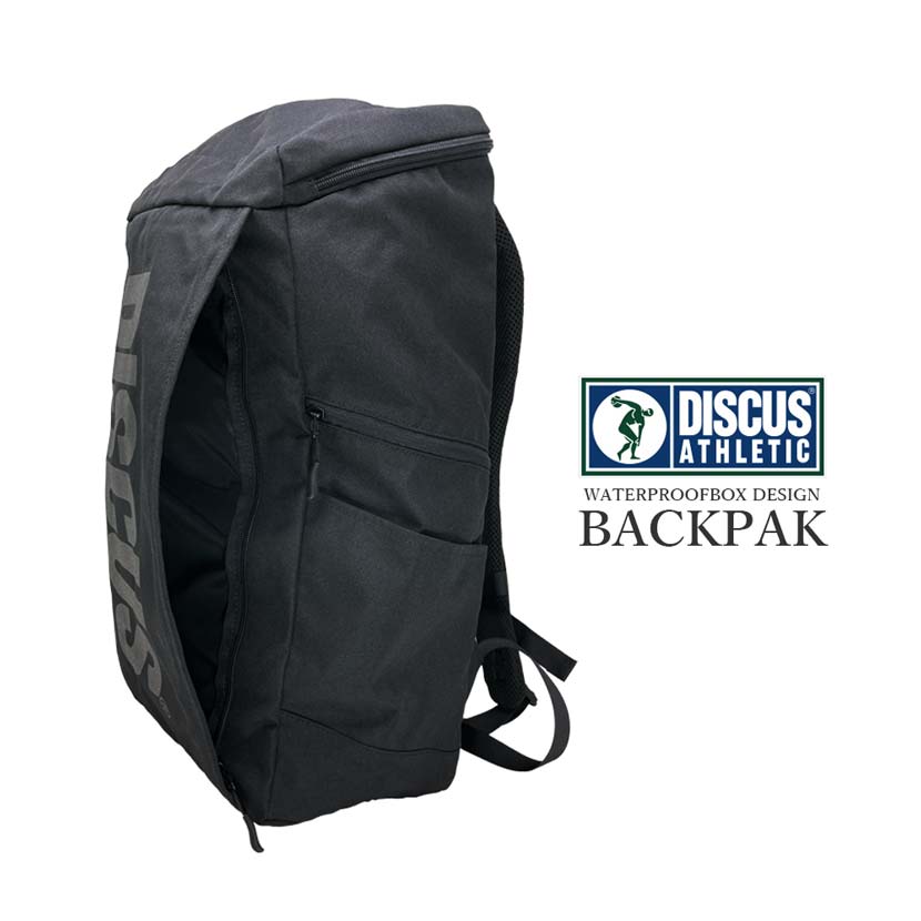 全2色 DISCUS ディスカス デカロゴ 撥水ボックス型 25L ナイロン