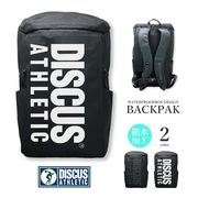 全2色 DISCUS ディスカス デカロゴ 撥水ボックス型 25L ナイロン バックパック リュックサック