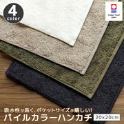 今治タオル　ハンカチ20cm　日本製　ハンドタオル　タオルハンカチ　メンズ　ブランドタオル