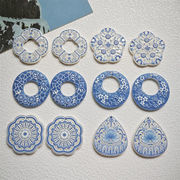 アクリル チャーム クリスマス キーホルダーパーツ デコパーツ DIY素材手作り 手芸材料