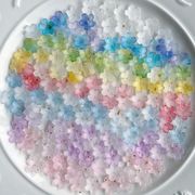 ビーズパーツ　穴あり　1点500g約2750個入り　アクリル　チェーンパーツ　手芸DIY アクセサリー材料　
