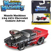 Muscle Machines 1:64 1971 Chevrolet Camaro Advan【マッスルマシン】ミニカー
