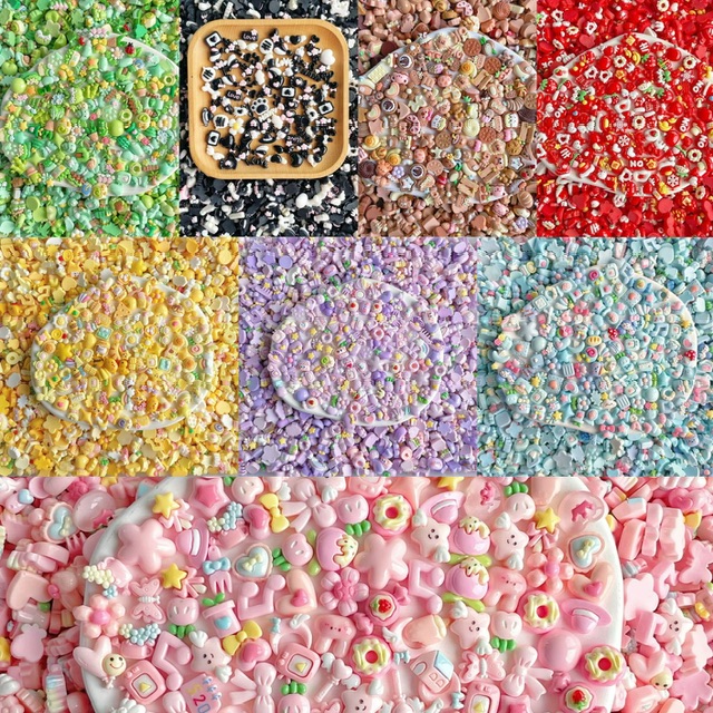ミニデコパーツ クラフト 手芸DIY アクセサリー材料 樹脂 貼り付けパーツ