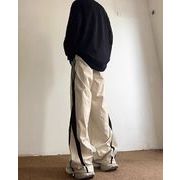 2025春秋新作 メンズ ボトムス カジュアル パンツ スラックス ワイドパンツ 男