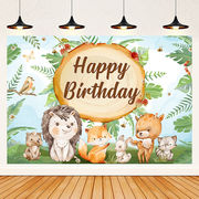 2025★誕生日パーティーの飾り★誕生日横断幕★誕生日背景布