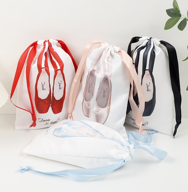 バレエ 巾着袋 トウシューズケース 【Fairy Toe】 通気性抜群