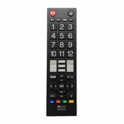 ミヨシ TV用簡単リモコン シンプルタイプ MCO MRC-02/BK