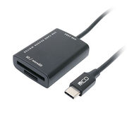 ミヨシ　MCO SD microSDカードリーダ Type-C 70cm USR-CSD2/BK