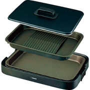 象印 やきやき ホットプレート（2枚プレート） EA-KF20-BA（弊社初回注文は数量制限あり）