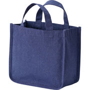 仕切りが動くキャンバストート 0058-03 ネイビー