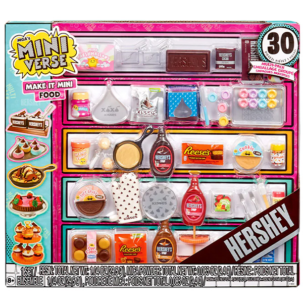 ミニバース ミニチュア HERSHEY ハーシーズ　メイキングトイ MGA's Miniverse Make It Mini Food Hershey Multipack 【ハーシーズ