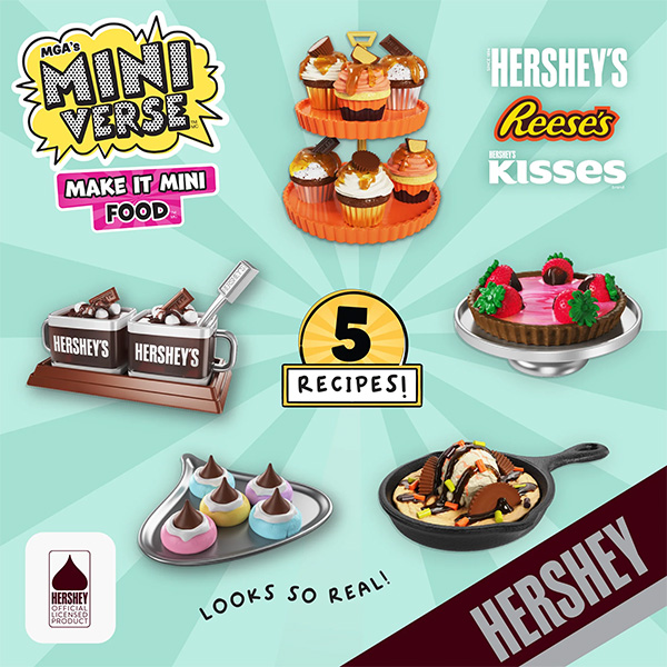 MGA's Miniverse Make It Mini Food Hershey Multipack 【ハーシーズ