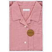 （品薄）UCHINO マシュマロガーゼ レディースパジャマ ピンク RC20822 P/L Lサイズ