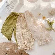 【2024夏新作】韓国風子供服 ベビー服 キッズ 男女兼用 ロングパンツ パンツ
