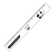 ファンシー文具 スリム定規（ホワイト）★LIKEオルチャン★