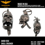 ガーディアンベル　GIMMICK SKULL　バイカー　お守り バイカーベル キーホルダー