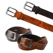 メンズ カジュアル ベルト【100cm】ロング　調整可能　紳士