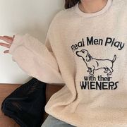 【秋服】韓国風レディース服　　カジュアル　体型カバー　パーカー