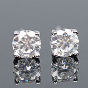 モアサナイト sv925 ピアス moissanite【ランダム発送】【FOREST 天然石 パワーストーン】