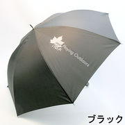【雨傘】【紳士用】【長傘】大判サイズLOGOS PARKロゴワンポイント入りジャンプ傘