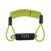 4757 4桁ダイヤル式 ワイヤーロック コイルタイプ