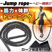 縄跳び ジャンプロープ ダイエット 筋トレ トレーニング 2.4kg 3m ふくらはぎ 体幹 脂肪 筋力 有酸素運動