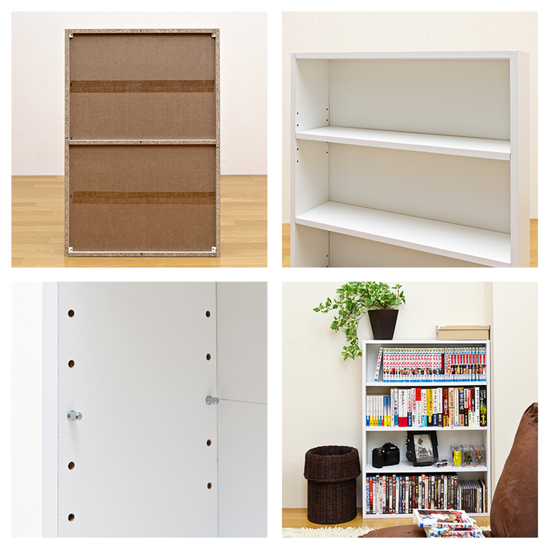 コミックラックハイタイプDBR/NA/WH