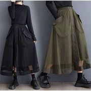 ⭐︎あーにゃ⭐︎AULA ALA シースルー ジャンパー　試着のみ AULA AILA（アウラアイラ）の「2WAYデニムジャンパースカート