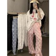 レースパンツ　レディース　韓国ファッション　デザイン　かわいい