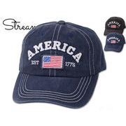 AMERICAオーバーダイウォッシュド CAP 21784