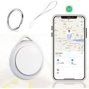 スマートトラッカー 小型GPS発信機 財布忘れ物防止タグ 紛失防止 キーホルダー 追跡用 探し物発見器
