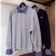 2025 トップス Tシャツ 長袖 ポロシャツ レイヤード