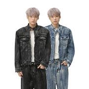 メンズファッション デニム アウター 男女兼用 ボトムス セットアップ 春夏秋 2025新作★全2色