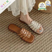 2025夏新作 サンダル レディースシューズ スリッパ ビーチサンダル 滑り止め 歩きやすい 美脚
