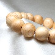 【パワーズウッド】ブレス　高野山壇上伽藍中門檜　明星　約12mm