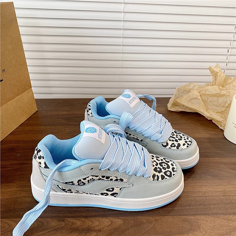 初回送料無料 2025新作 スニーカー ヒョウ柄 レオパード