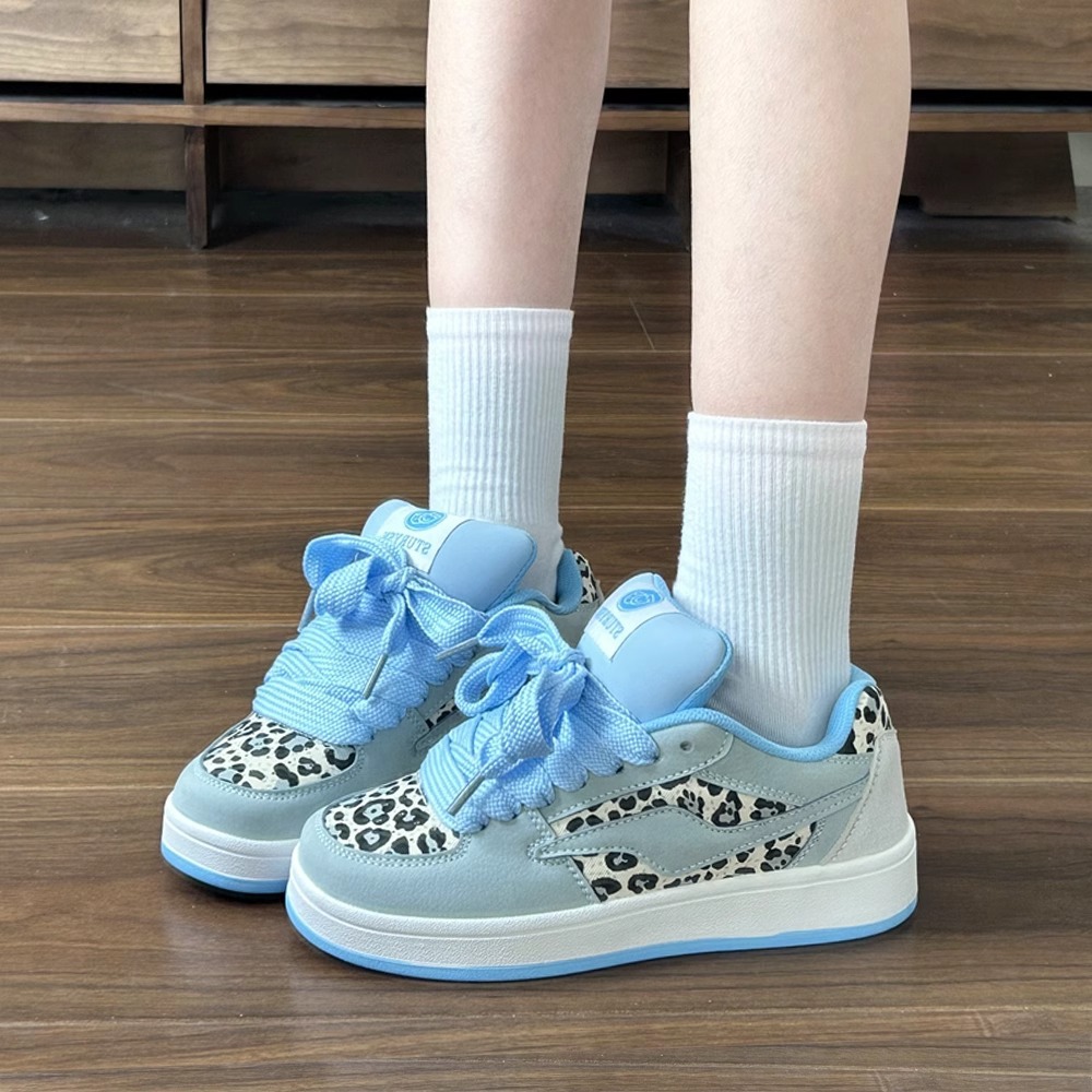 ★極美品！セミドライ レディース　レオパード柄★ adidas ヒョウ柄 アディダス レディース スニーカー GRANDCOURT