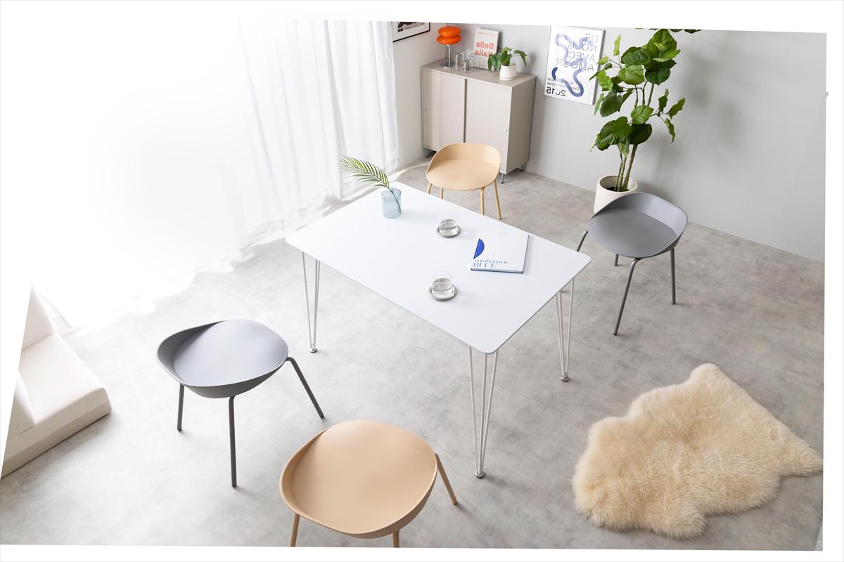 TORINO ダイニングテーブル 110×70 NA/WAL 楽天市場】（ナチュラル8月