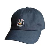 【インバウンド対策に！まねき猫をあしらったキャップ！】まねき猫CAP　ブラック