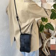 【2025新作商品♪】編み込みミニサコッシュバッグ