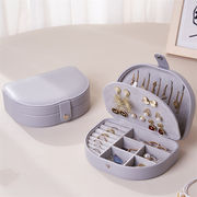 売れ筋カラー追加 アンティーク調 デスク用 ジュエリー収納ケース 仕切り付き 携帯に便利