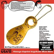 カラフル シューホーン　キーホルダー　靴ベラ　カラーコーティング　メタル　ビンテージ　アメリカン雑貨