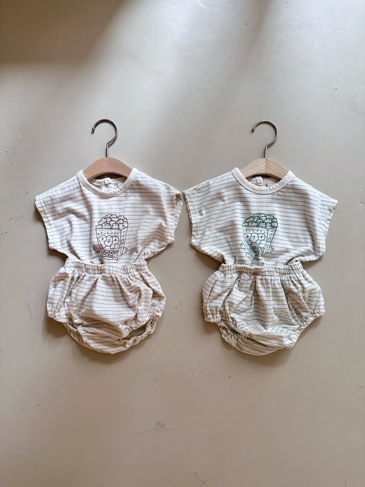 ★BaBy★ 66~90cm ベビーTシャツ 上下セット 韓国ベビー服