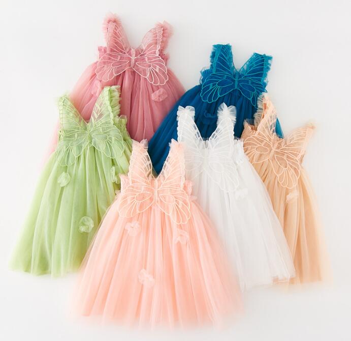 2025新色★子供服★ドレス★吊りワンピース★レーススカート★キッズ女の子★80-130CM★10色