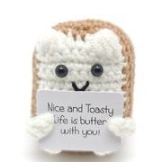 ぬいぐるみ 人形  かぎ針編み ドール ハンドメイド かわいい 玩具 ホームデコレーション トースト