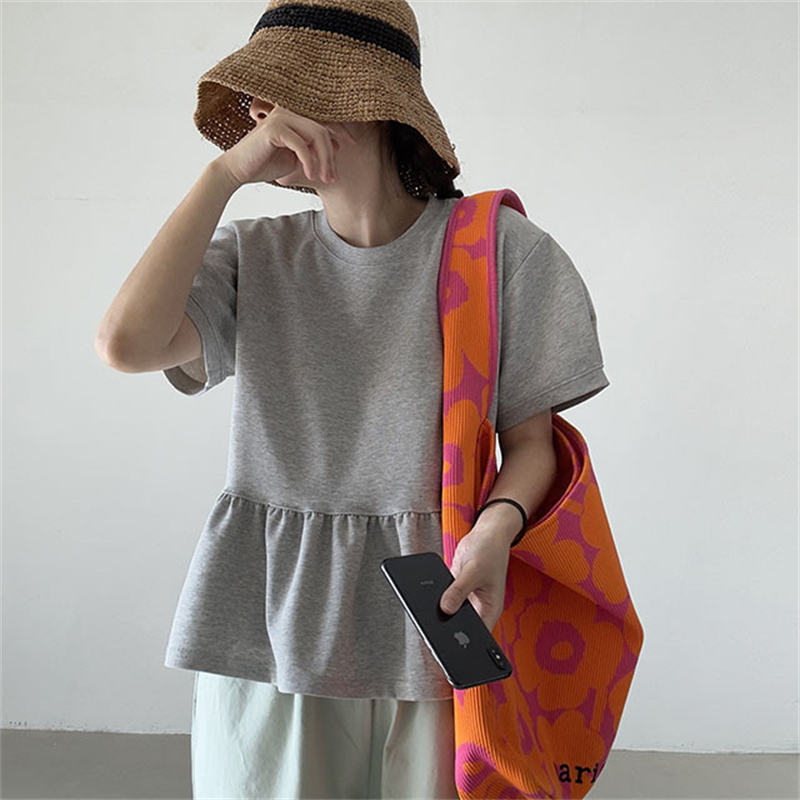 2025年INS 春夏新作　おしゃれ　カジュアル系  トップス  Tシャツ