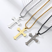 メンズネックレスチェーン ステンレスネックレス　男　アクセサリー  ハンドメイド ネックレス ★2025.4.24