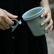 取っ手を着脱できるマグ！ ”ovject（オブジェクト）”ほうろうフックマグ 360ml
