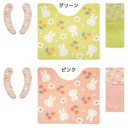 【トイレ用品】ミッフィー トイレマット＆便座シート＆ペーパーホルダーカバーセット 花とサクランボ