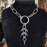 ファッション小物  首輪 チョーカー ネックレス  パンクファッション アクセサリー